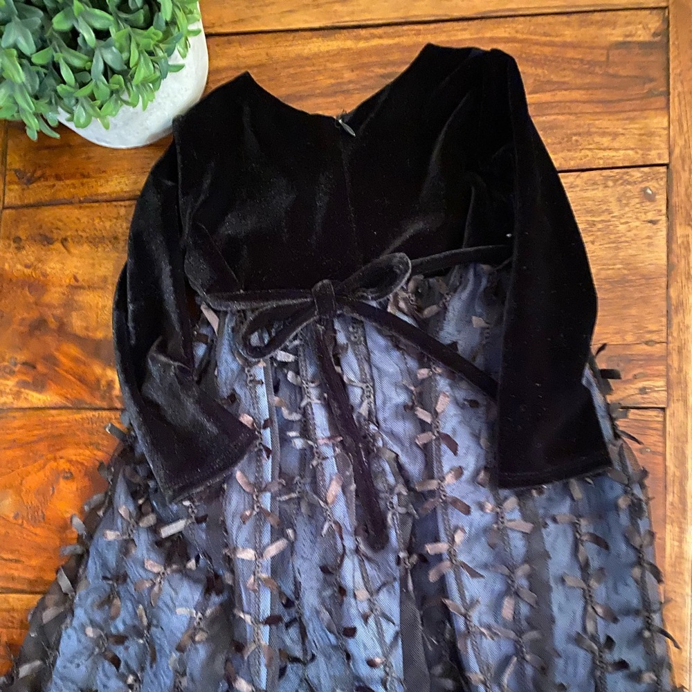 Velvet Formal Little Girls Dress 18 months